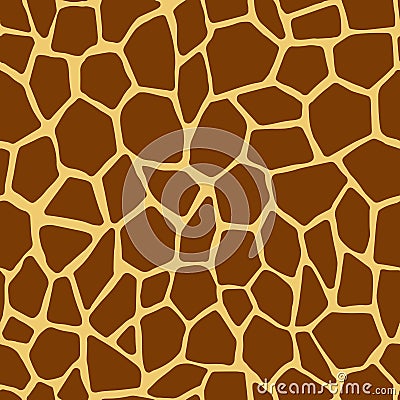 Giraffe skin Vector Illustration