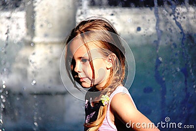 Girl Editorial Stock Photo