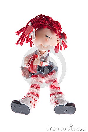 Girl doll Stock Photo