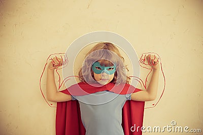 Girl power Stock Photo