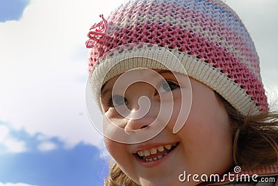 Girl's face Stock Photo