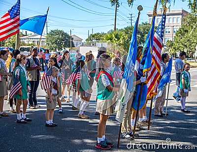 Girl Scouts Editorial Stock Photo