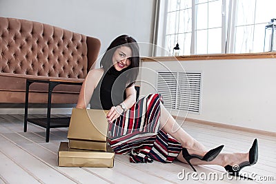 Young woman smile Stock Photo