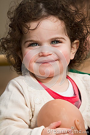 Girl smiling Stock Photo