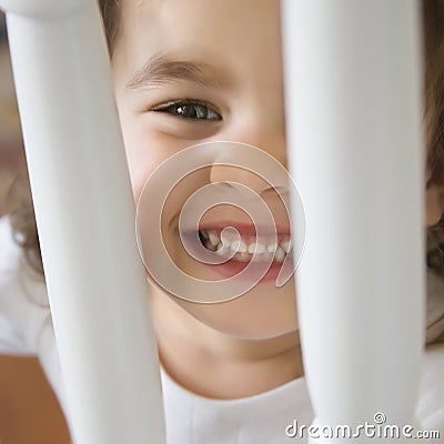 Girl toddler. Stock Photo