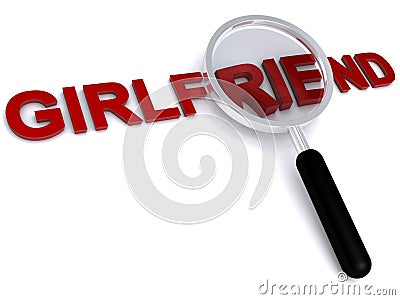 Girlfriend Stock Photo