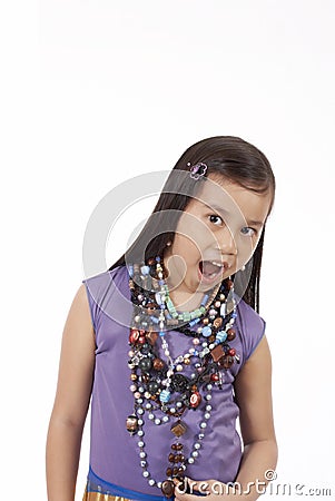 Girls accessories Stock Photo