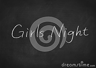 Girls night Stock Photo