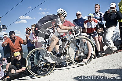 Giro d'Italia Plan de Corones Kronplatz Editorial Stock Photo
