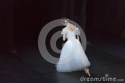 Giselle ballet by JosÃ© Carlos MartÃ­nez Editorial Stock Photo