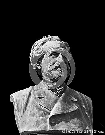 Giuseppe Verdi Stock Photo