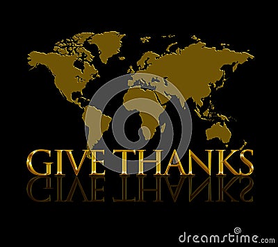 Give Thanks Stock Photo