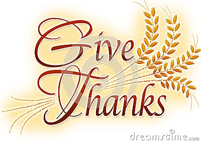 Give Thanks Stock Photo