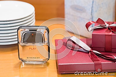 Givenchy Play Cologne Editorial Stock Photo