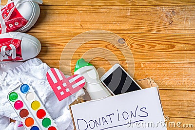 Giving Tuesday and Donation Concept Stock Photo