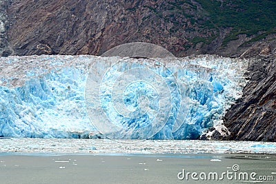 Glacier in Alaska Stock Photo