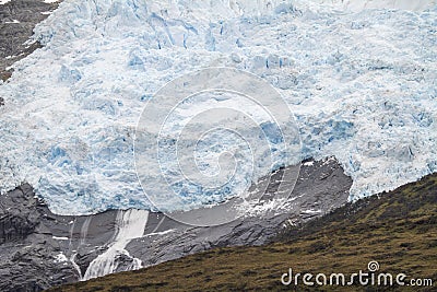 Glacier Alley - Patagonia Argentina Stock Photo
