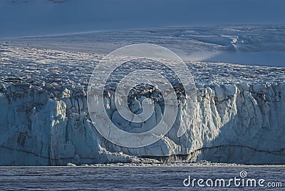 Glacier , Antartic landscape, Stock Photo