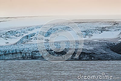 Glacier in AntÃ¡rtica, South Shetland Stock Photo