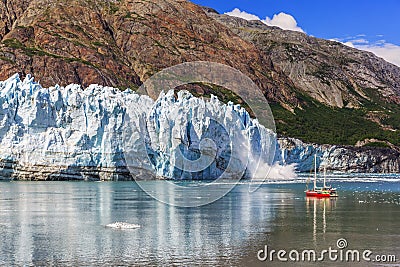 Glacier Bay, Alaska. Stock Photo