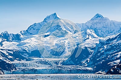 Glacier Bay National Park in Alaska Stock Photo