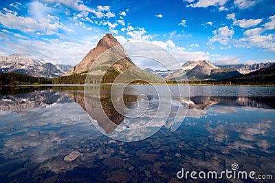 Glacier National Park. Montana Stock Photo