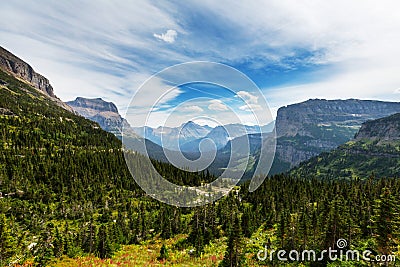 Glacier Park Stock Photo