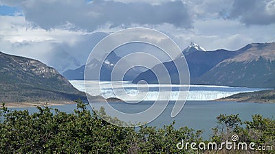 Glacier Perrito Moreno Stock Photo