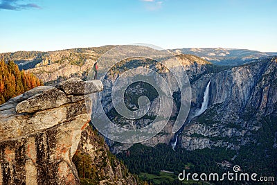 Glacier Point, Yosemite NP, USA Stock Photo