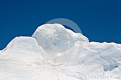 Glacier Snow Stock Photo