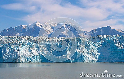 Glacier Tracy Arm Fjord Alaska Stock Photo