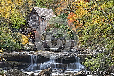 The Glade Creek Grist Mill In West Virginia Editorial Stock Photo