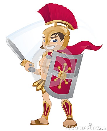 Gladiator Vector Illustration