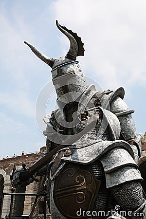 Gladiator Arena Verona Stock Photo