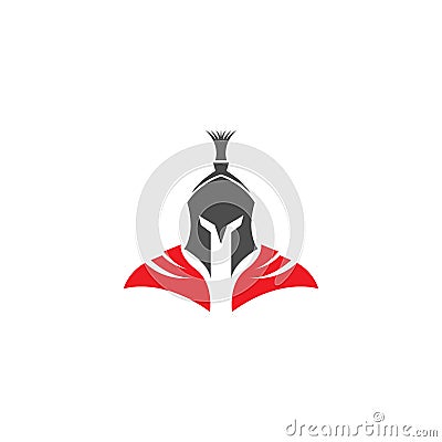 Gladiator head icon logo design concept vector illustration Vector Illustration