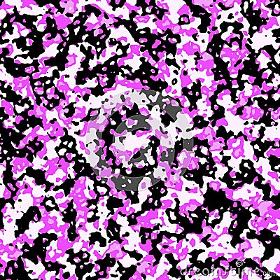 Glamorous camouflage pink, black pattern Stock Photo