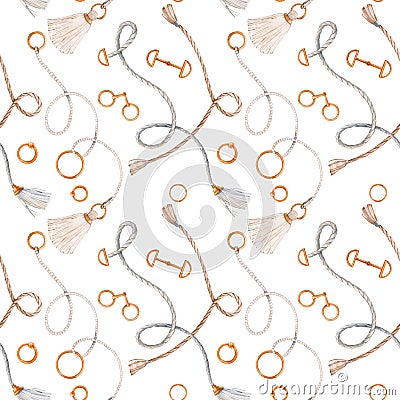 Glamorous fashion pattern Stock Photo