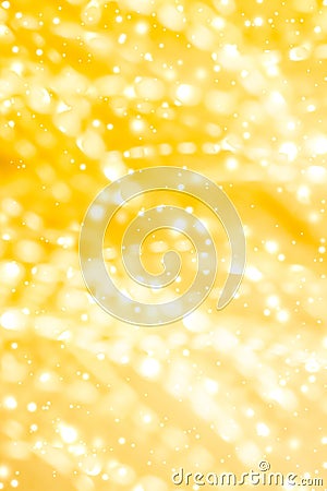 Glamorous gold shiny glow and glitter, luxury holiday background Stock Photo