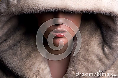 Glamorous young woman Stock Photo