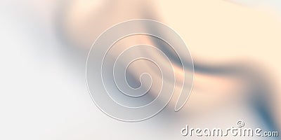Glamour background. Smooth pearl texture. 3D rendering abstraction Stock Photo