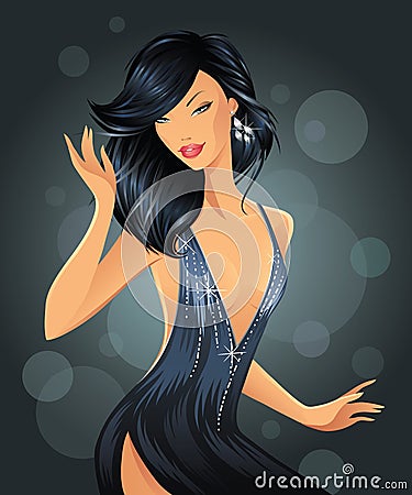 Glamour Woman Stock Photos - Image: 5434743