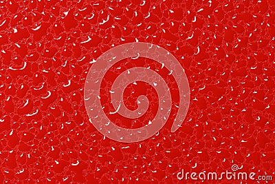 Glare on a red surface Stock Photo