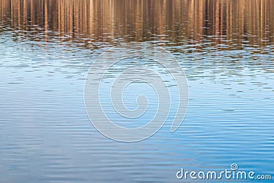 Glared water Stock Photo