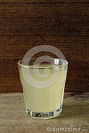 A glas of new wine Stock Photo