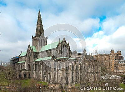 Glasgow Cathedral Stock Photo