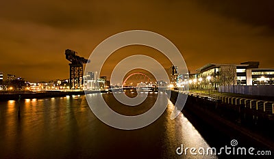 Glasgow Clyde Stock Photo