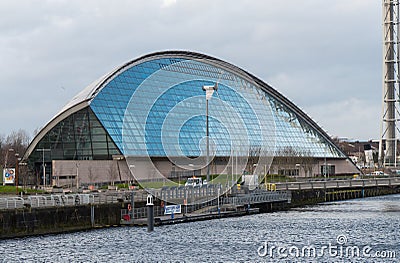 Glasgow Science Centre Editorial Stock Photo