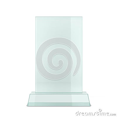 Glass award Cartoon Illustration