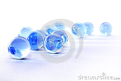 Glass balls Stock Photo