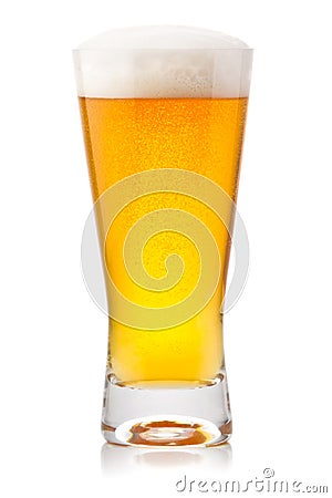 Glass of beer Stock Photo